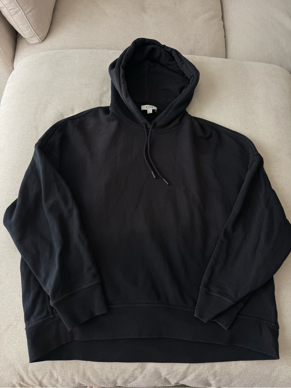 COS Black Hoodie
